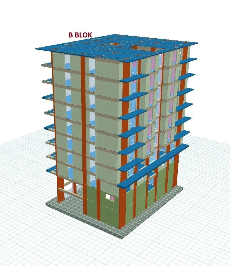 Seyir Konutları Statik Proje 1